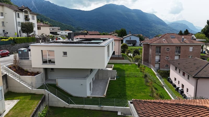 Appartamento Duplex di Nuova Costruzione con giardino a Tesserete (22)