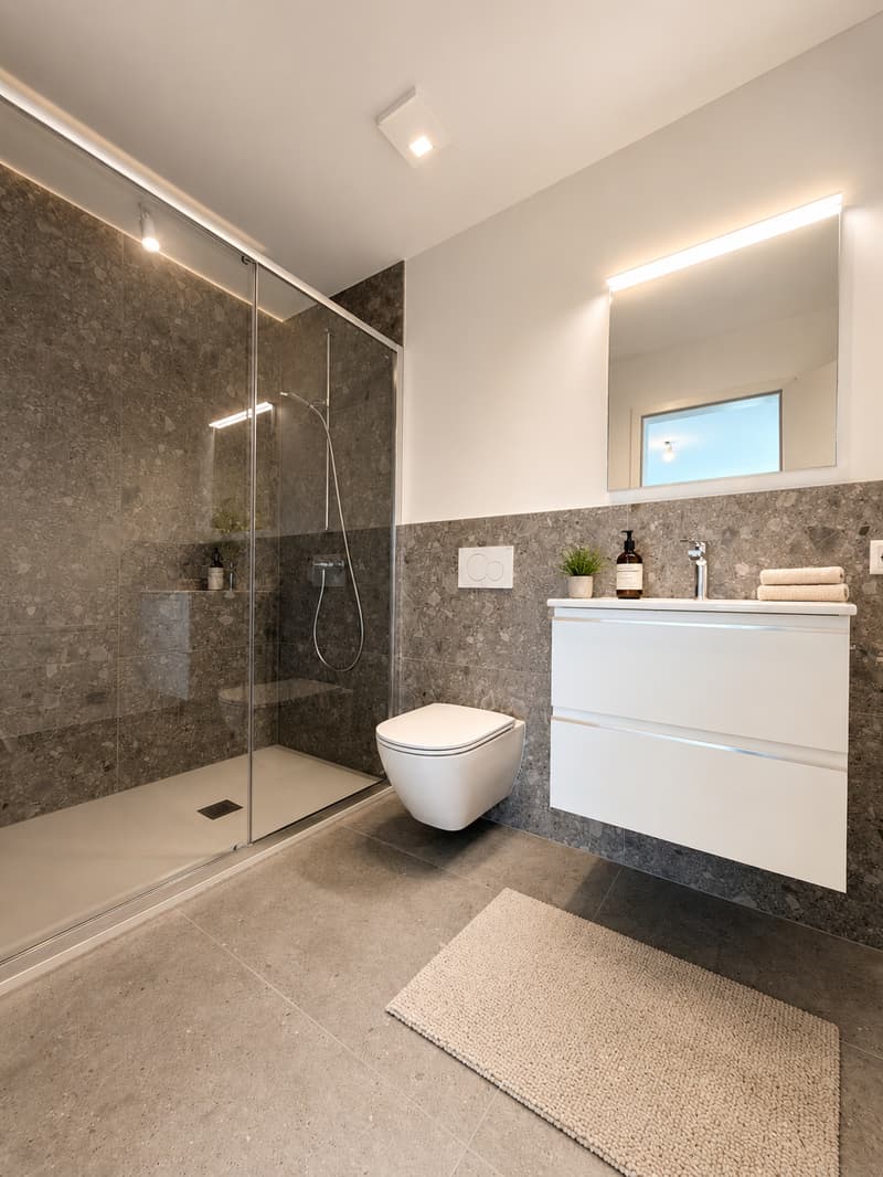 Appartamento Duplex di Nuova Costruzione con giardino a Tesserete (13)