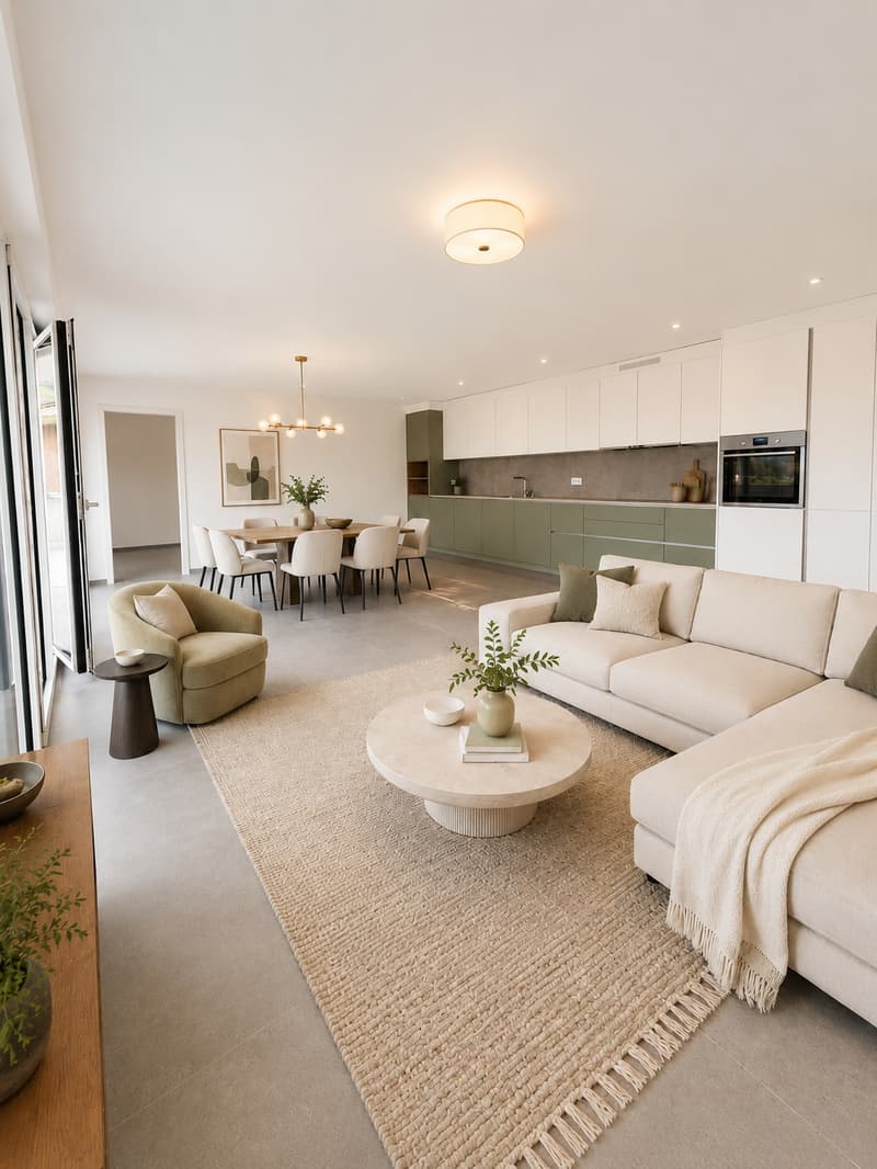 Appartamento Duplex di Nuova Costruzione con giardino a Tesserete (4)