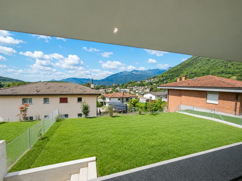 Appartamento Duplex di Nuova Costruzione con giardino a Tesserete (2)