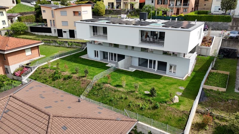 Appartamento Duplex di Nuova Costruzione con giardino a Tesserete (25)