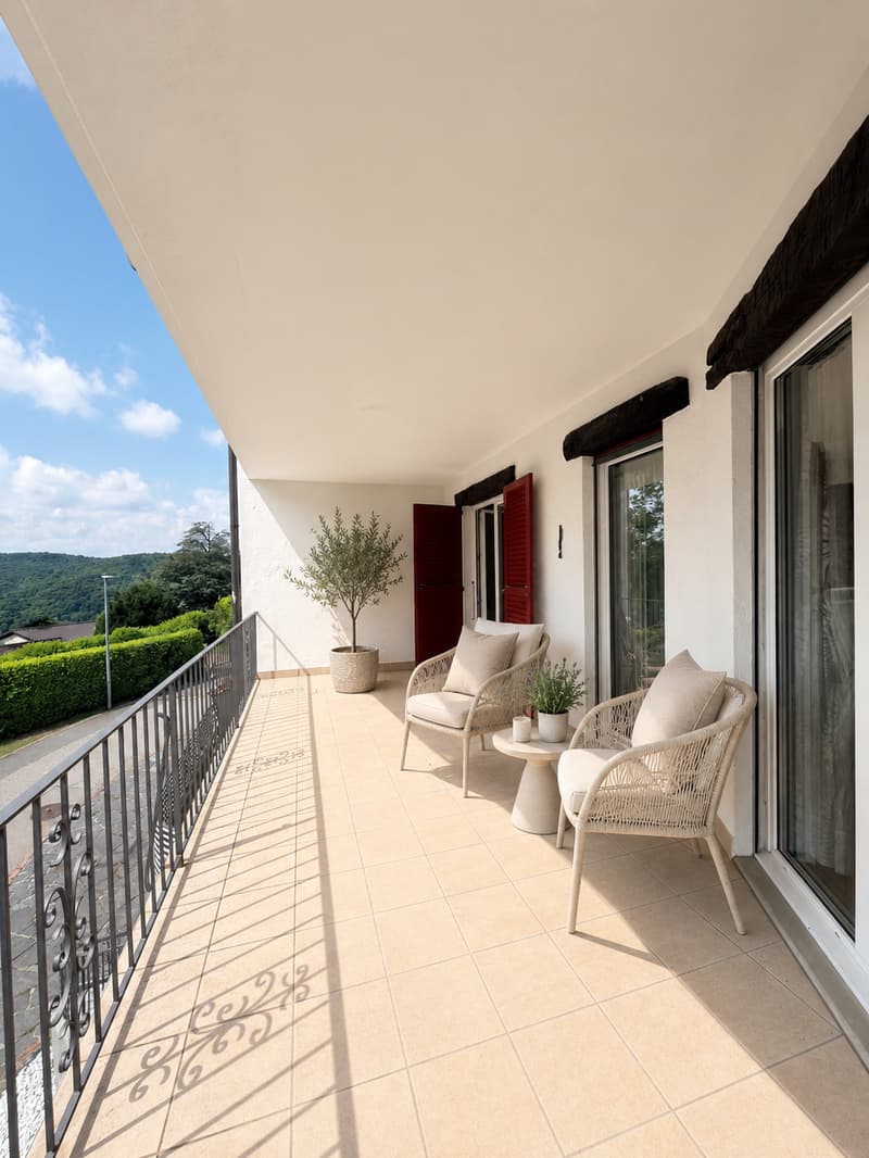 Appartamento con grande terrazza (1)
