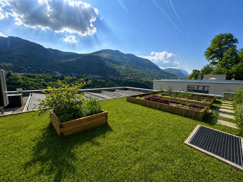 Elegante Casa Bifamiliare  – Moderna, Silenziosa e con Vista sulle Montagne (7)