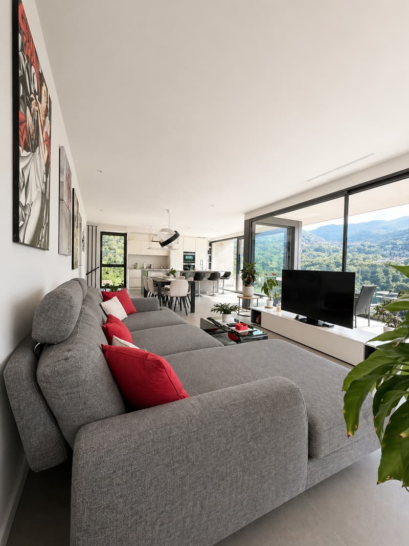 Elegante Casa Bifamiliare  – Moderna, Silenziosa e con Vista sulle Montagne (9)
