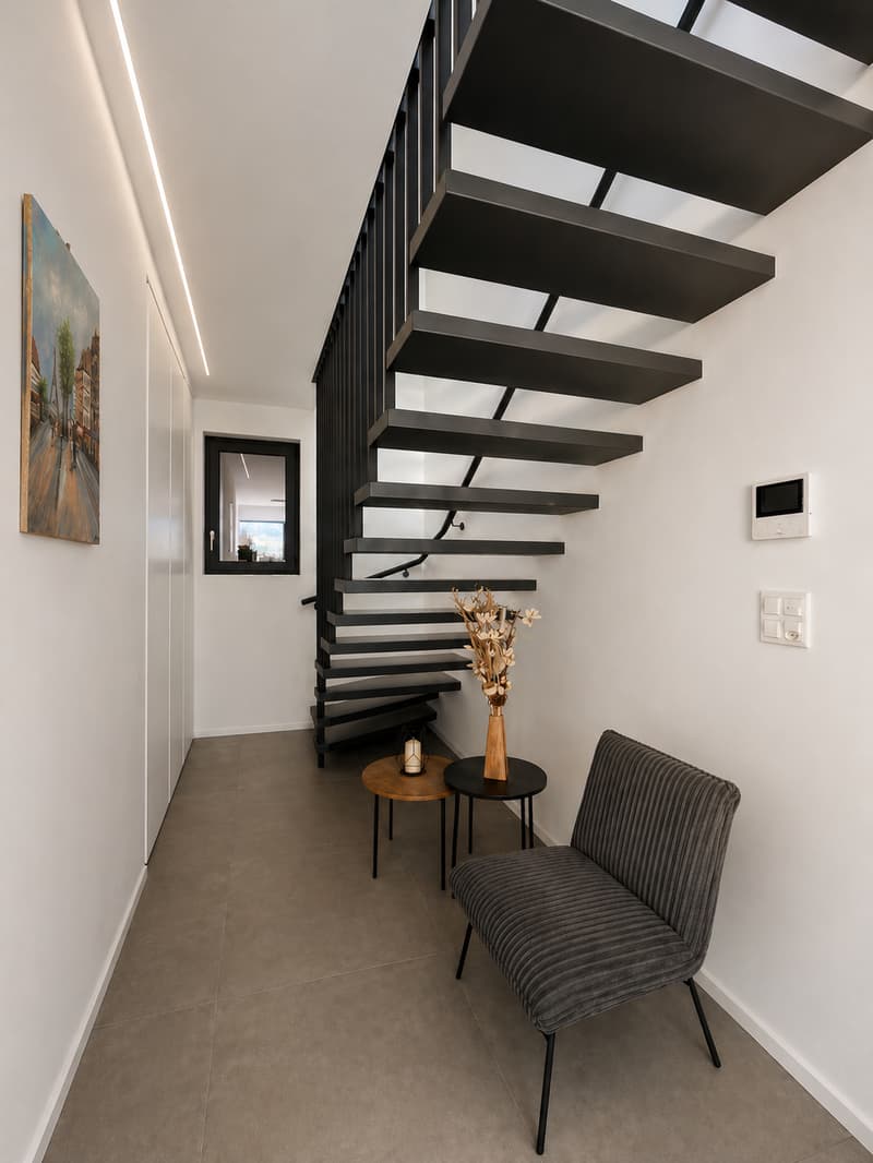 Elegante Casa Bifamiliare  – Moderna, Silenziosa e con Vista sulle Montagne (13)