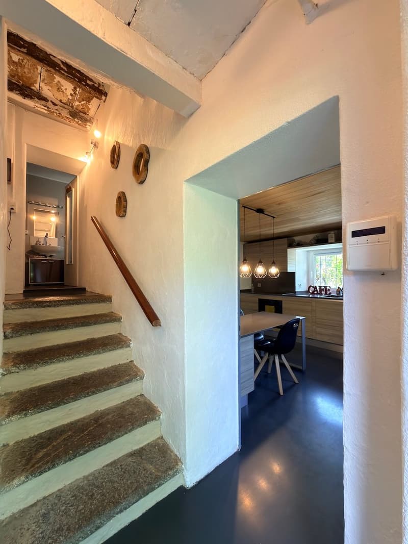 Casa Ticinese di carattere con splendido giardino e massima privacy a Bogno (32)