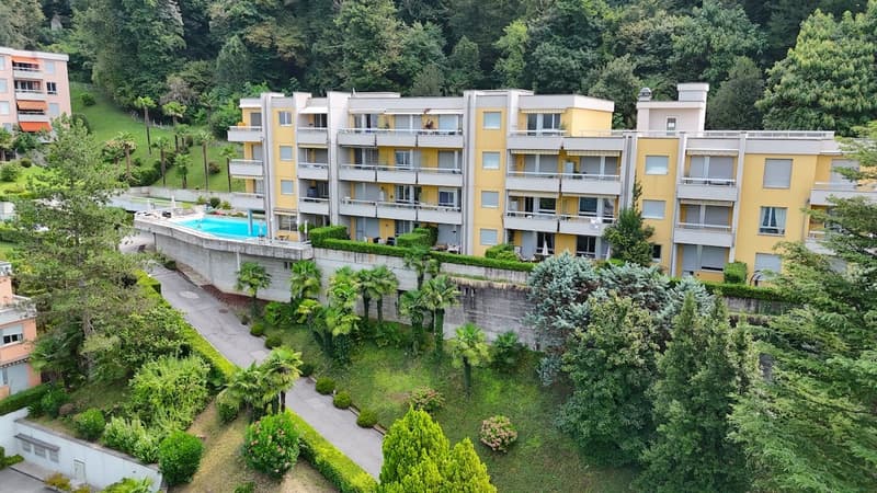 Incantevole appartamento di 3.5 locali con vista lago a Bissone (3)
