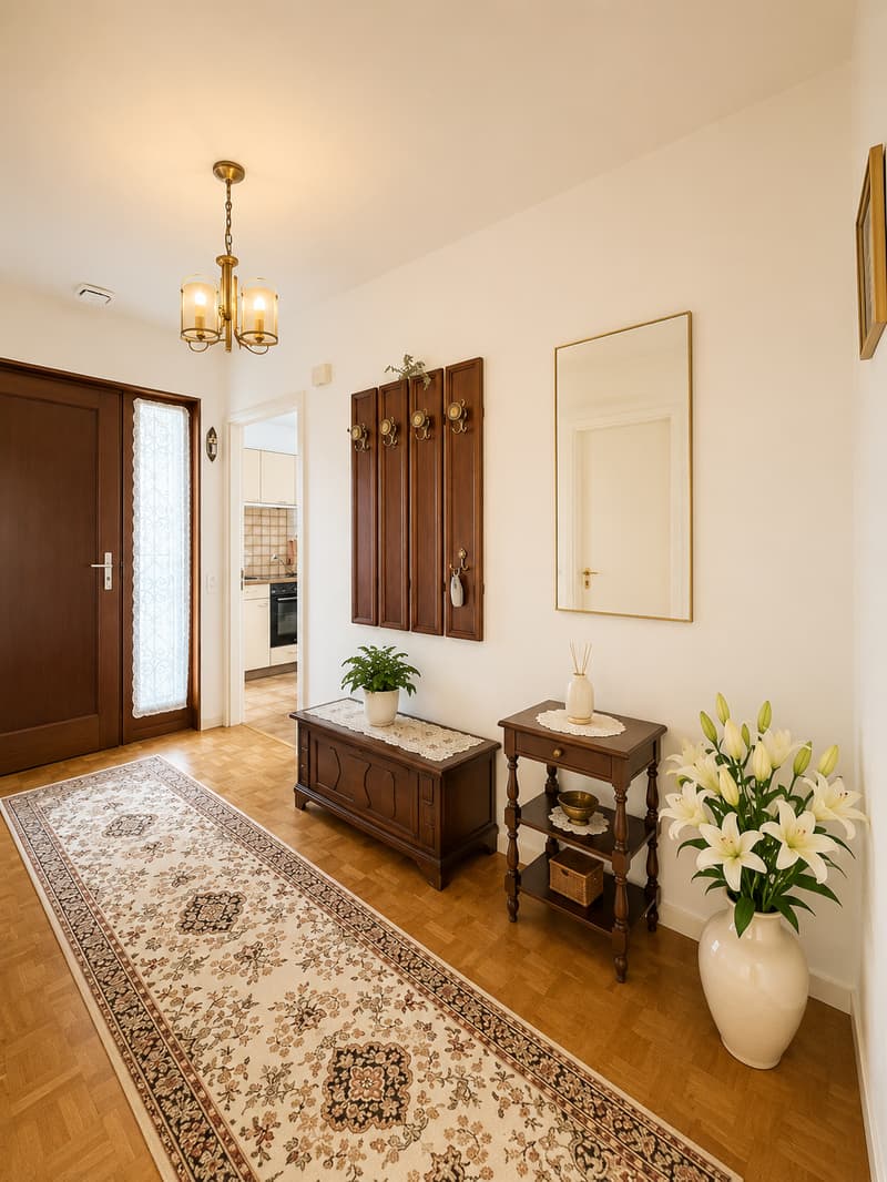 Casa unifamiliare con piscina e giardino (18)