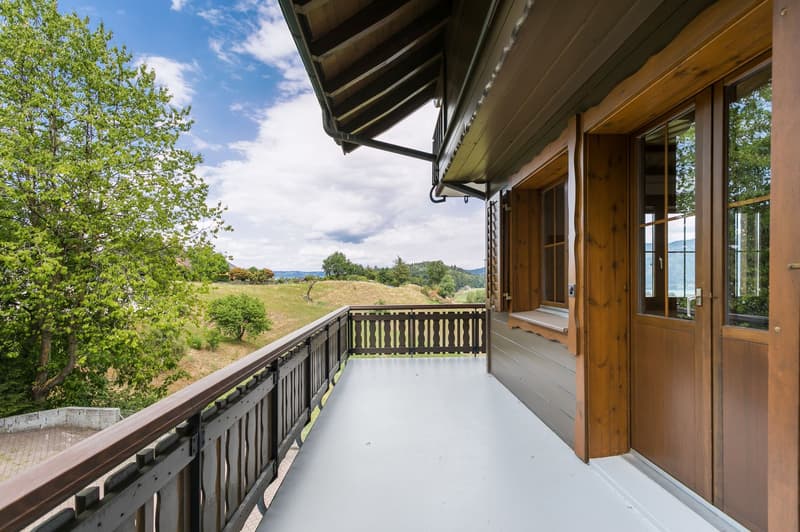 Balkon auf der Südost Seite der Wohnung...