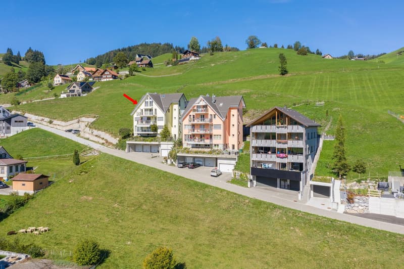 Am oberen Dorfrand im Grünen gelegen an ruhiger, unverbaubarer Lage...