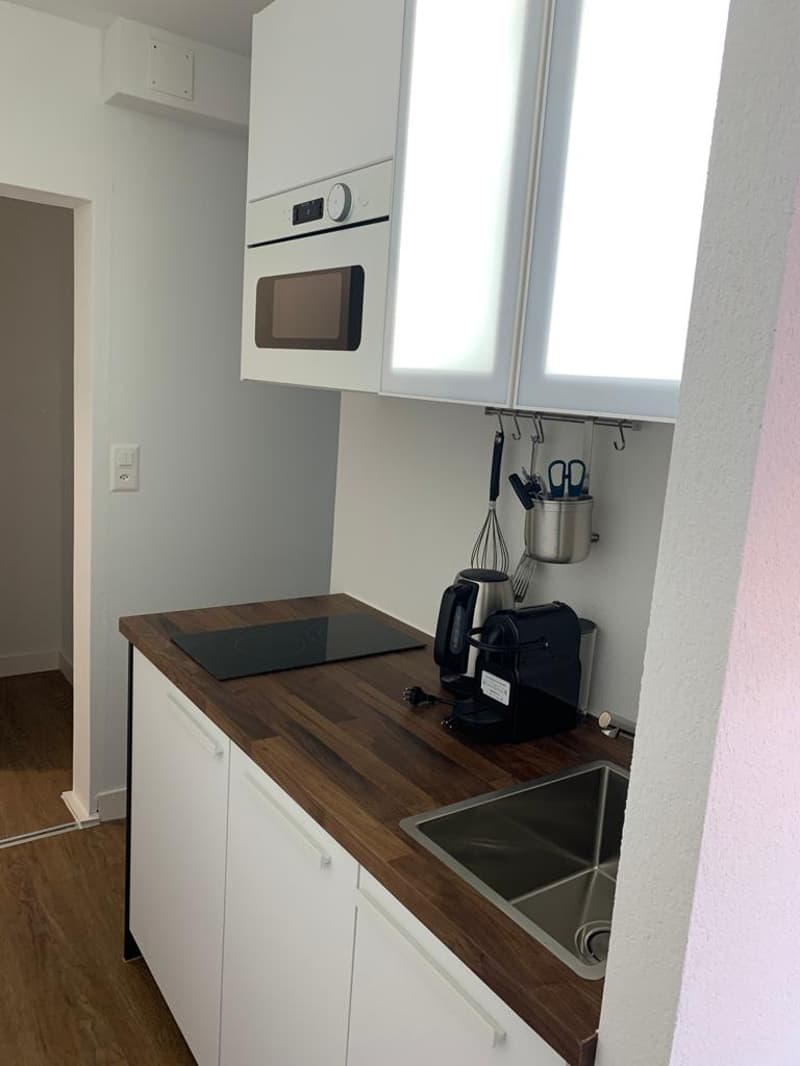 möbliertes Studio mit Balkon an optimaler Lage in Zug (2)