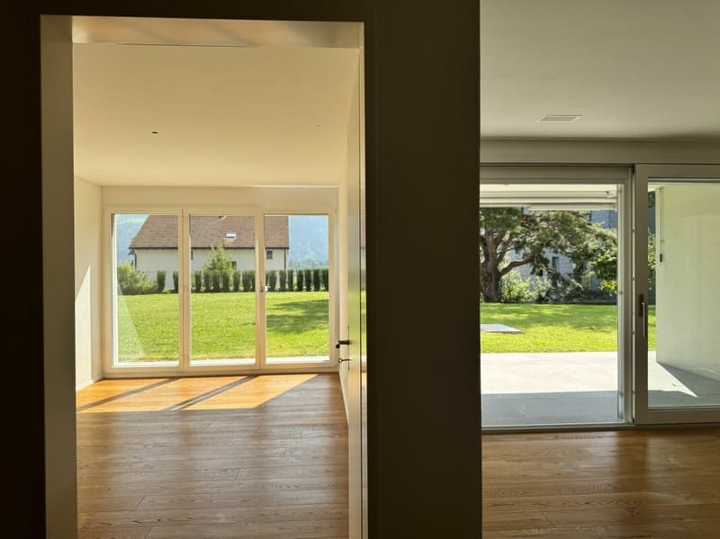 Garden apartment in Maienfeld with plenty of space and nature right outside the door (4)