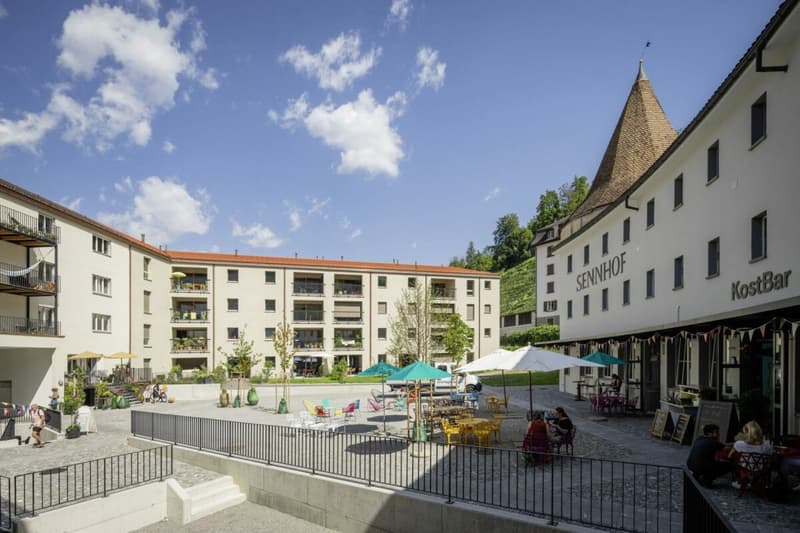 Ampio appartamento di 4.0 locali nel popolare quartiere di Sennhof. (1)