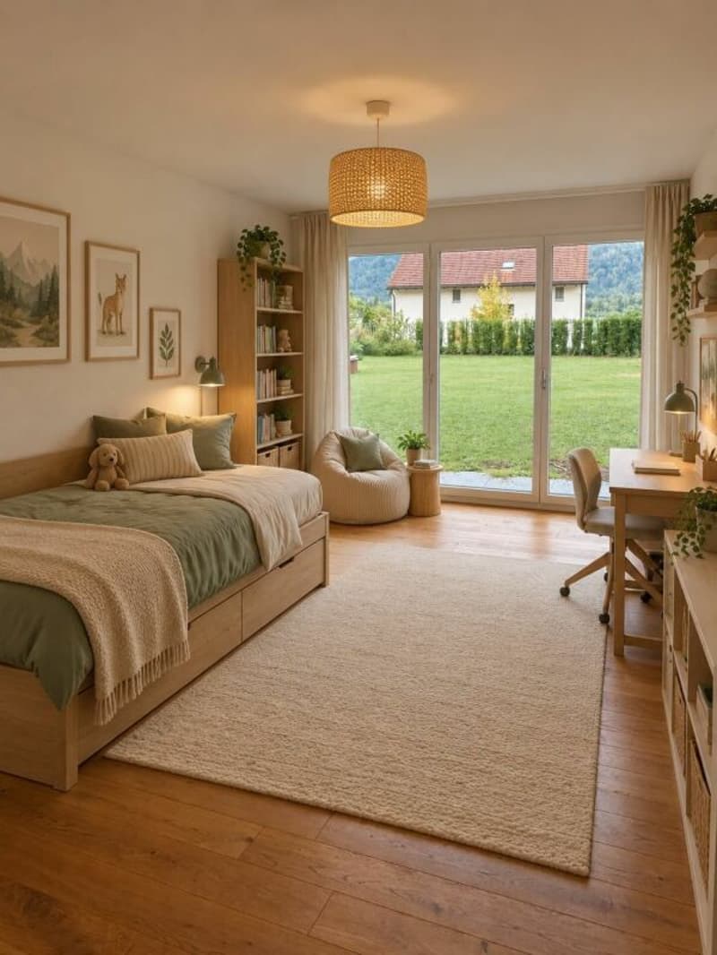 Viel Platz, eigener Garten und Ruhe - 3.5-Zimmer-Wohnung in Maienfeld (3)