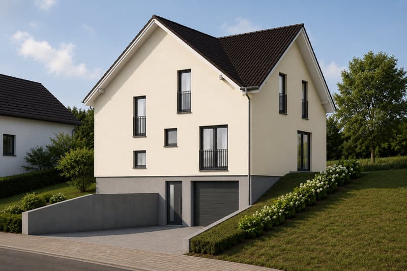 drei Freistehende EFH-Projekte an ruhiger Lage (1)