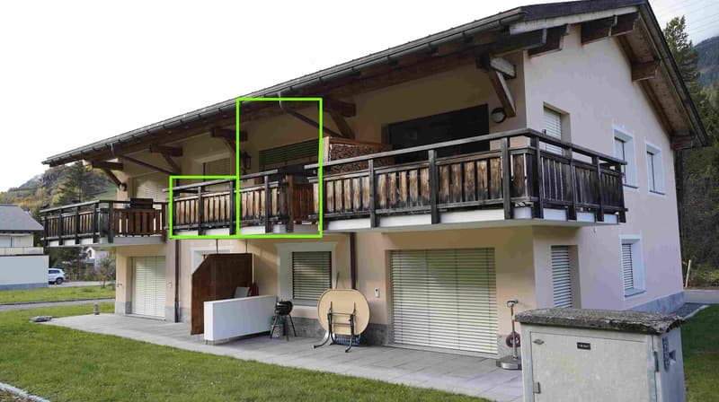 Wohnung am Fluss und Waldrand inklusive Aussenparkplatz (6)