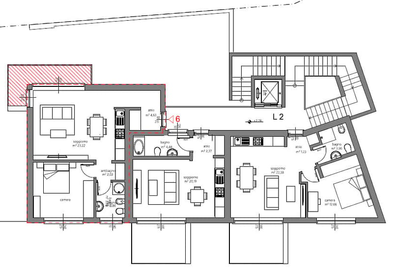 New apartment in a small villa surrounded by greenery (8)