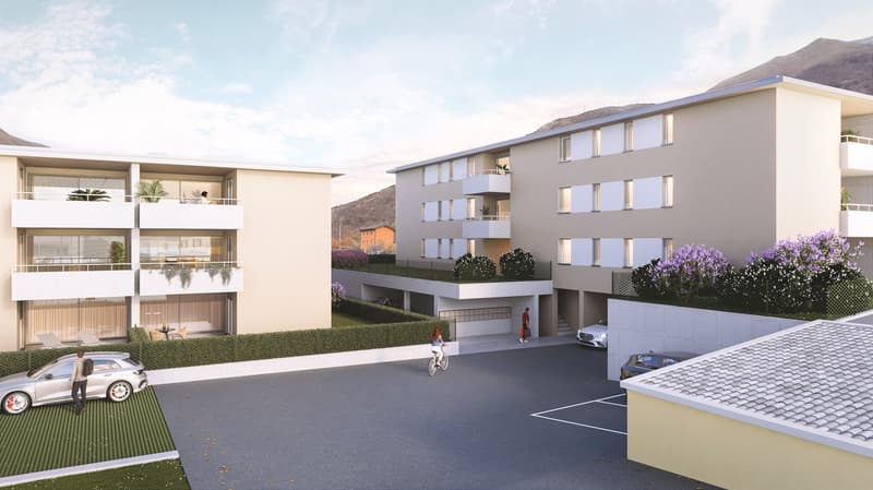 Nuovo appartamento con bella terrazza in zona comoda e strategica (5)