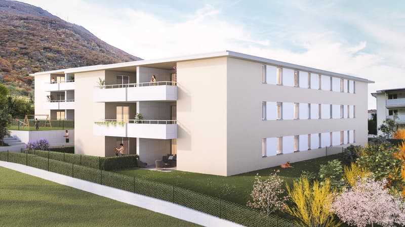 Nuovo appartamento con bella terrazza in zona comoda e strategica (6)
