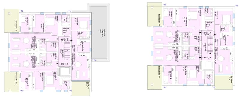 Entrance, living room, kitchen, 2 bedrooms, 2 bathrooms, balcony