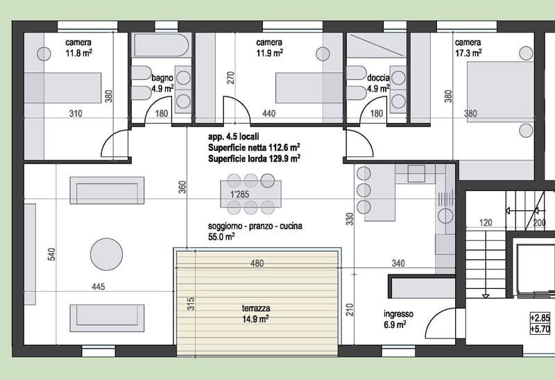 Neue Wohnung in einer kleinen, eleganten Residenz mit nur 4 Wohneinheiten (10)