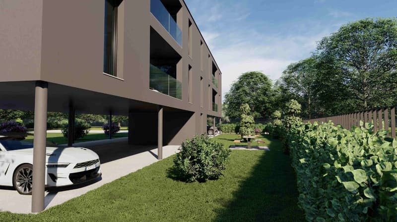 Nuovo appartamento con grande giardino in elegante residenza di sole 4 unità abitative (8)