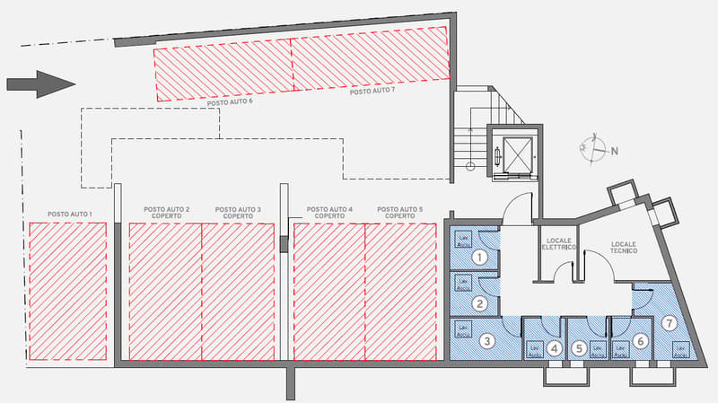 Nuovo appartamento con giardino in piccola moderna palazzina (9)