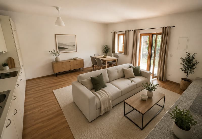 Casa molto ben ristrutturata con appartamenti di 4,5 locali duplex + 2,5 locali al PT (7)
