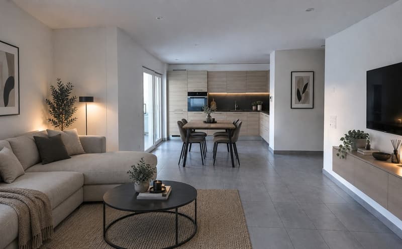 Appartamento con terrazza in zona tranquilla (12)