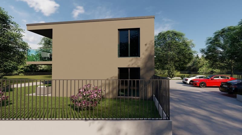 Nuovo elegante appartamento con grande giardino (3)