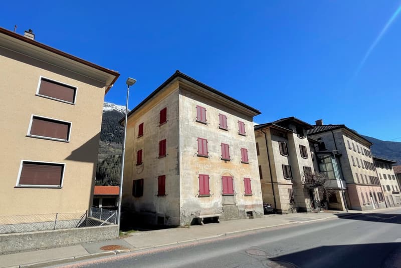 Casa Ticinese da ristrutturare in zona centrale di nucleo villaggio (4)