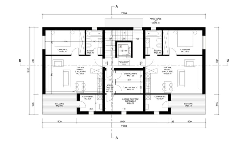 Nuovo elegante appartamento all'ultimo piano (12)