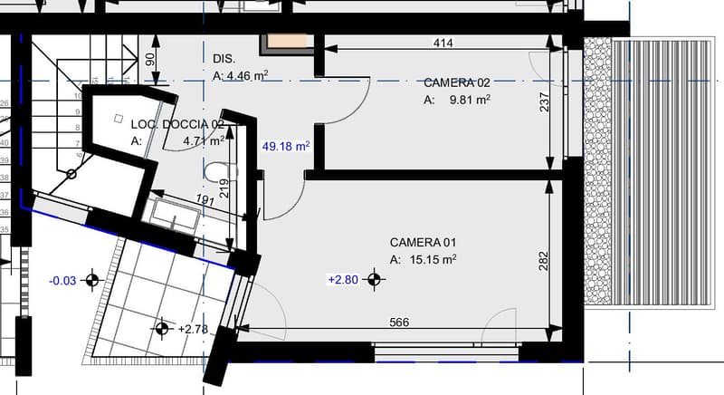 Nuovo duplex con terrazza in zona comoda e strategica (13)