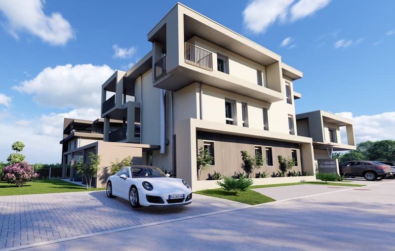 Nuovo appartamento duplex in zona tranquilla e verdeggiante (7)