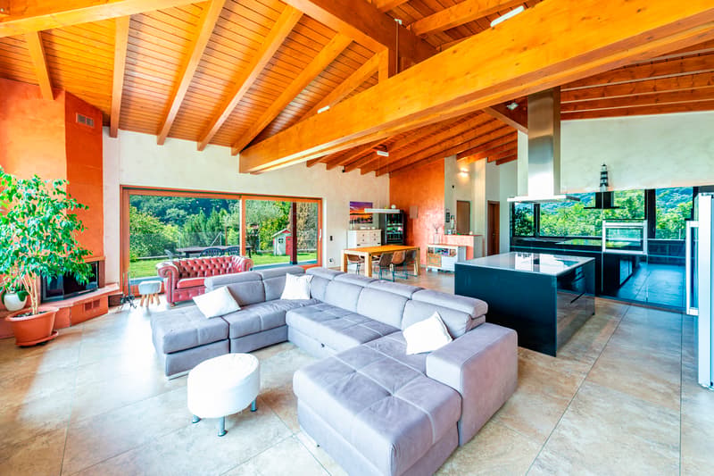 Elegante casa immersa nel verde con appartamento indipendente (5)