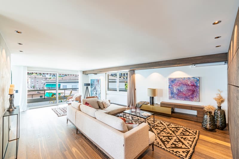 Attico-duplex nel nucleo con vista sul Lago Maggiore (7)