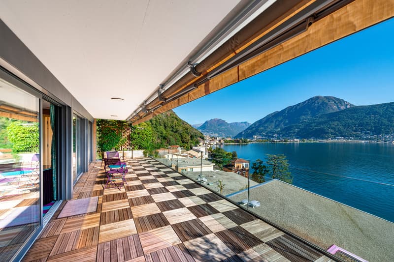 Attico-triplex con piscina privata e splendida vista (8)
