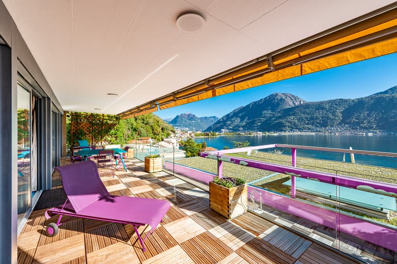 Attico-triplex con piscina privata e splendida vista (5)
