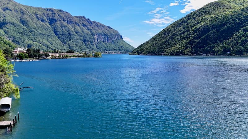 Villa sul lago con darsena privata (8)