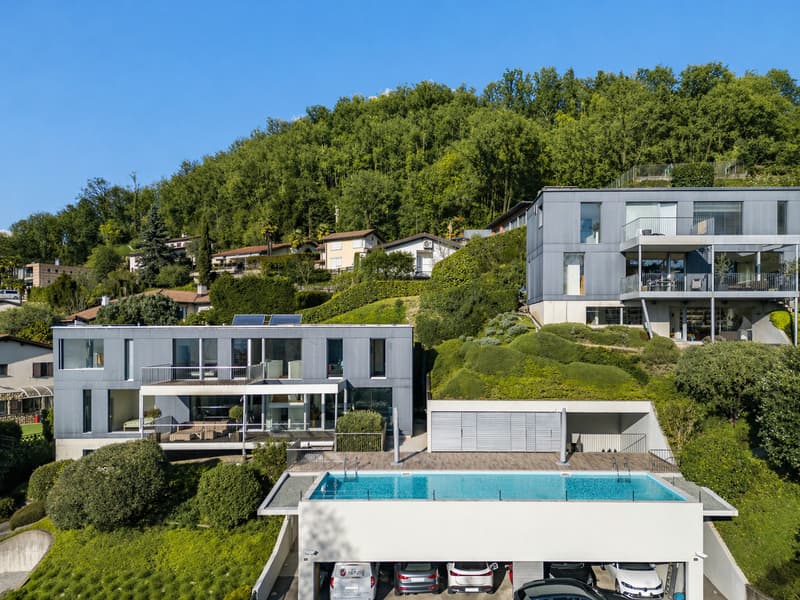 Residenza Twin Lake - Villa moderna con piscina e vista lago (10)