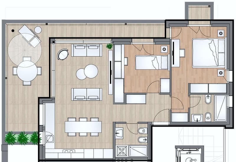 Nuovo e luminoso appartamento nella Residenza La Piana (10)