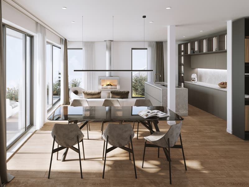 Progetto 263: Villa di lusso eco-friendly a Cademario (5)