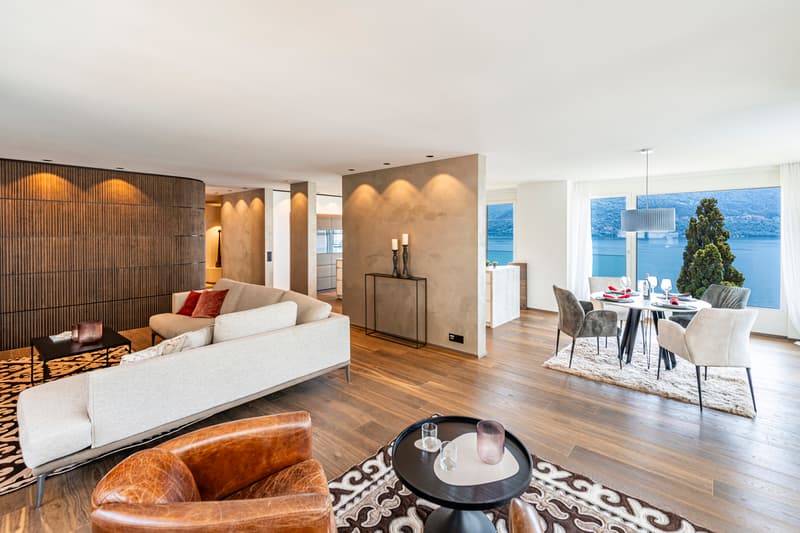 Attico-duplex arredato con vista sul Lago Maggiore (3)