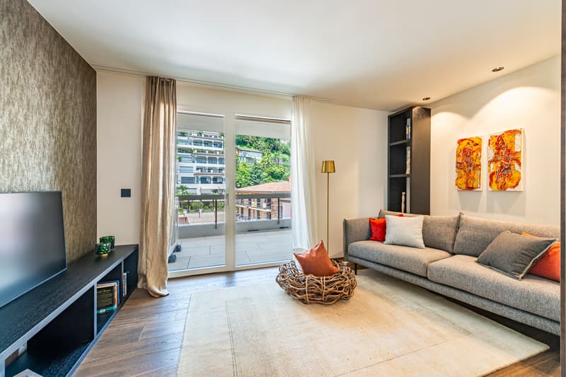 Attico-duplex arredato con vista sul Lago Maggiore (7)