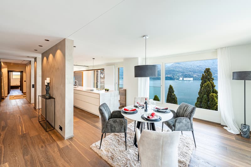Attico-duplex arredato con vista sul Lago Maggiore (4)