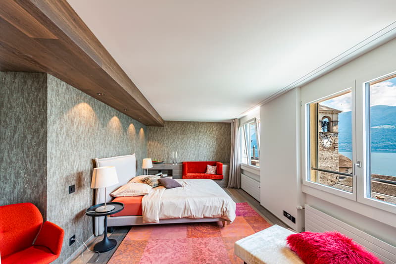 Attico-duplex arredato con vista sul Lago Maggiore (9)