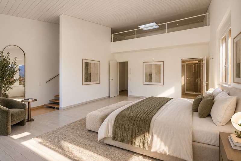Ampia casa con giardino a pochi minuti da Lugano (11)