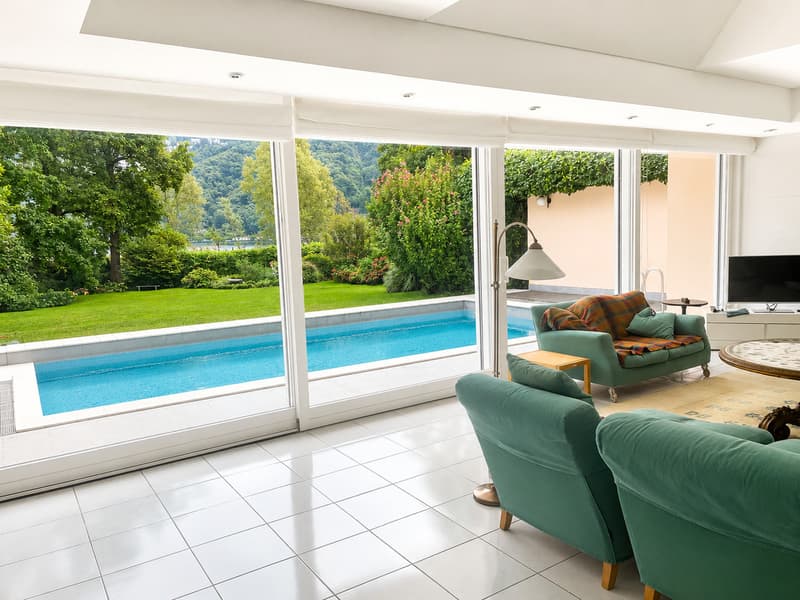 Villa Magnolia: Splendida villa fronte lago a Magliaso (10)
