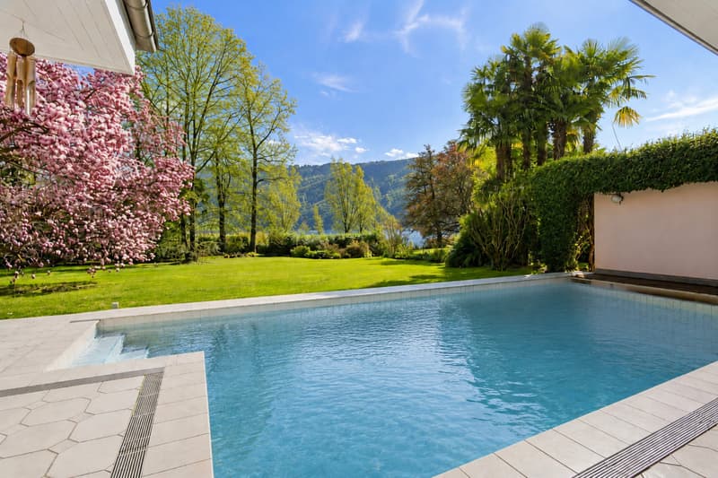 Villa Magnolia: Splendida villa fronte lago a Magliaso (2)