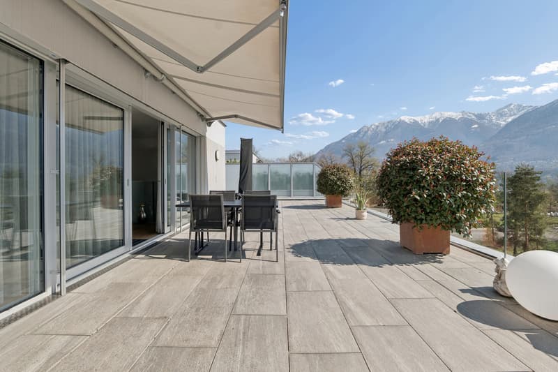 Attico-duplex con ampia terrazza a due passi dal Lido di Locarno (2)